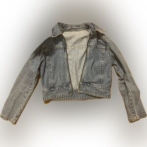 Brandy Melville Jean Jacket with Zipper